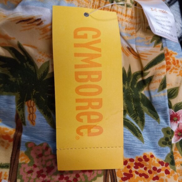 Gymboree Size 3-6 Months Shorts Baby Girls Hawaiian Theme Ruffle NEW - Picture 6 of 6